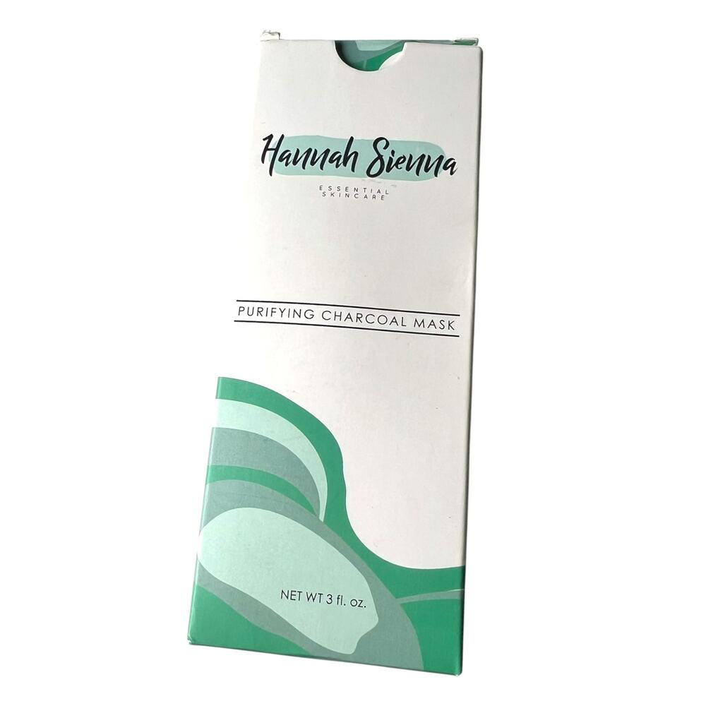 Hannah Sienna Purifying Charcoal Mask mineral-rich gently exfoliate 3 fl oz